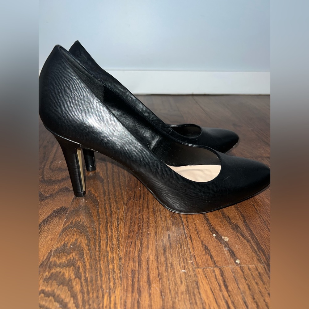 Kelly & Katie heels black size 8.5 with 3.5” heel height